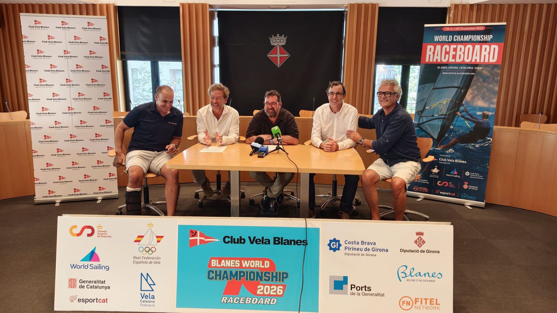 El Club de Vela Blanes acogerá por tercera vez un Campeonato del Mundo de Raceboard