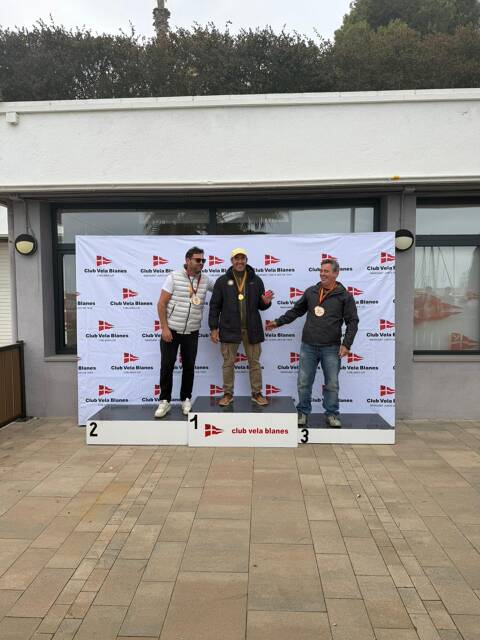 Albert Isanta, segon, i Judith Manzano, primera femenina a la classe Windsurfer. - 1