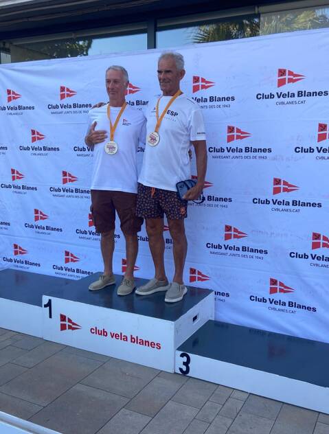Jordi Bosch i Toni Rodríguez fan pujar Blanes al podi mundial de Raceboard
