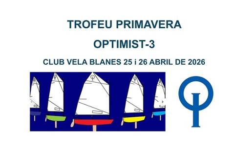 TROFEU PRIMAVERA N3 OPTIMIST